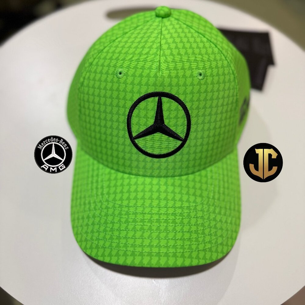 Mercedes AMG Petronas F1 Team 2023 Lewis Hamilton Special Edition Hat Green NWT